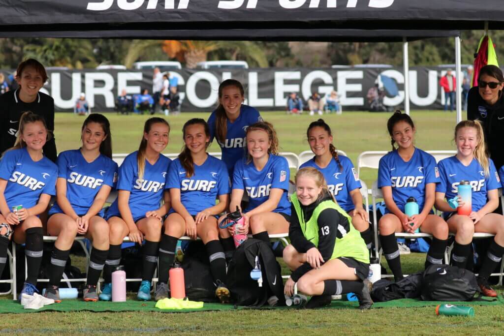 Surf Girls Da Is Ranked 1 Overall Program In The Us San Diego Surf Soccer Club