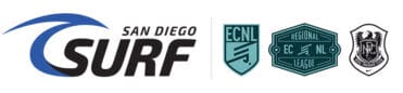 San Diego Surf Soccer Club Logo