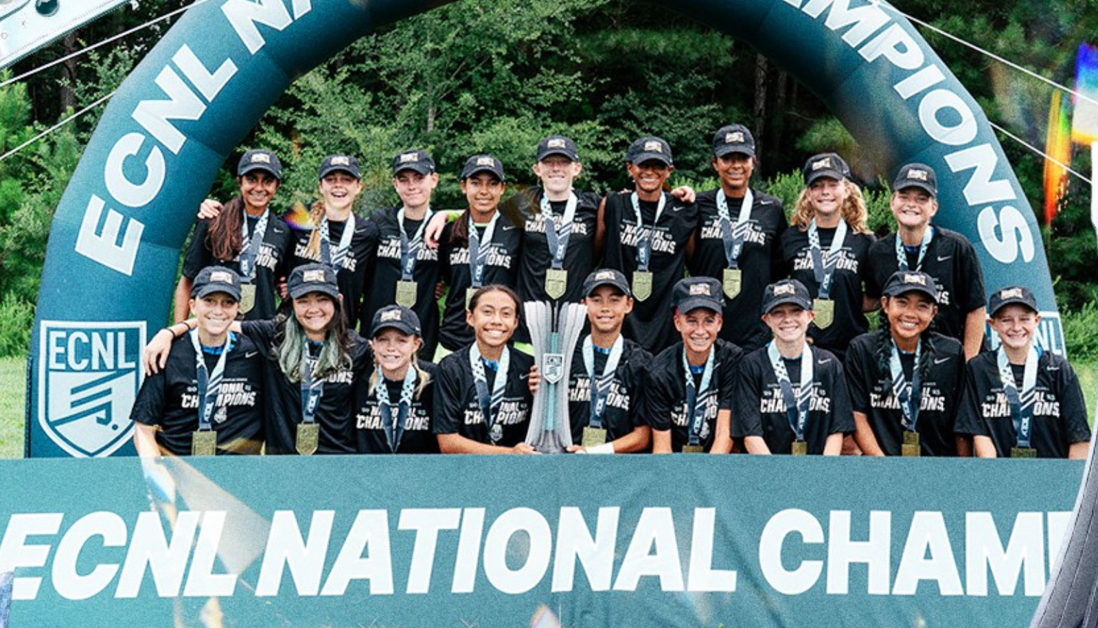 U13 Girls ECNL National Champions – San Diego Surf 2025