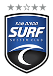San Diego Surf Soccer Club Logo